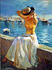 Vladimir Volegov Canvas Paintings - La Mer